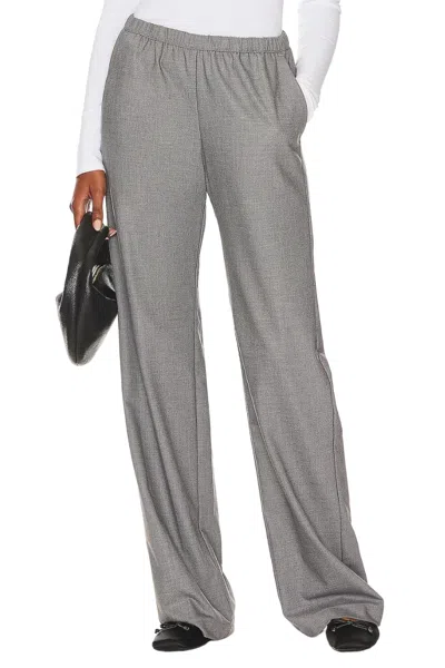 Enza Costa Everywhere Suit Pant In Light Grey