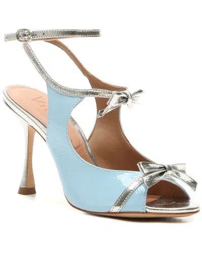 Vicenza Rennes Leather Sandal In Blue