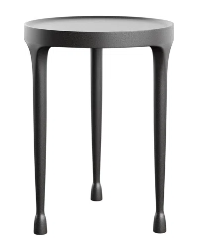 Bernhardt Casa Paros Metal Accent Table In Grey