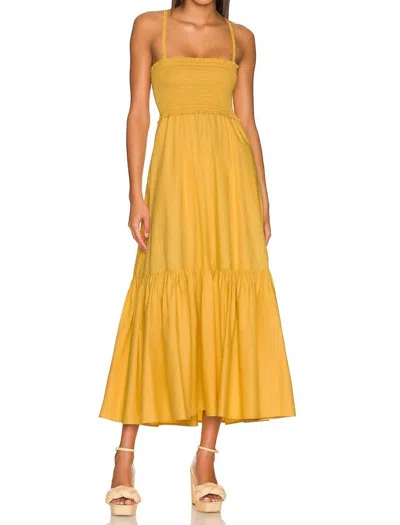 A.l.c Austyn Dress In Maize In Multi