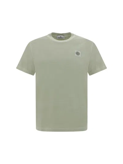 Stone Island T-shirt In Green