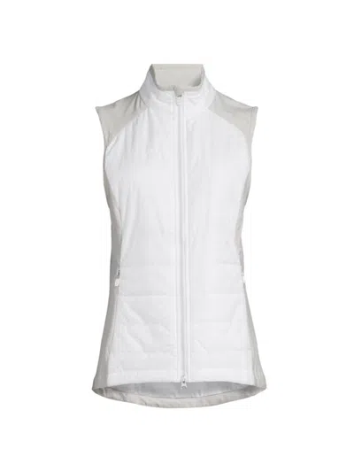 Zero Restriction Tess Vest In White