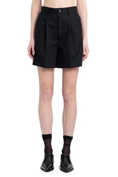 Noir Kei Ninomiya High Waist Shorts In Black