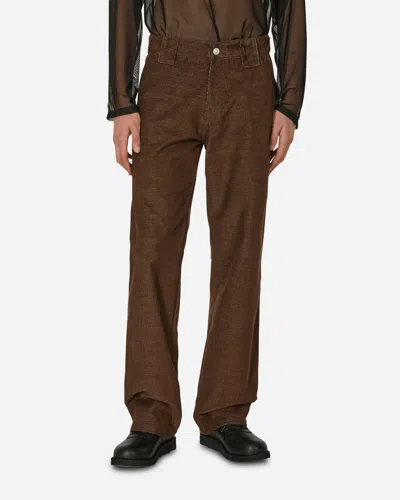 Affxwrks Advance Trousers Rust In Brown