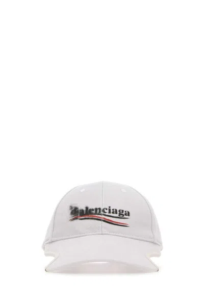Balenciaga Hats In White