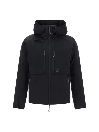 Roa Synthetic Stretch Jacket In Black