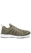 Apl Athletic Propulsion Labs Techloom Pro Running Sneakers In Fatigue