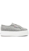 SUPERGA 2790 POLYWOOL PLATFORM SNEAKER,S00CS40