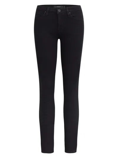 Hudson Women's Nico Mid-rise Stretch Skinny Jeans In Black