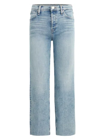 Hudson Rosie High Rise Wide Leg Ankle Jeans In Cali