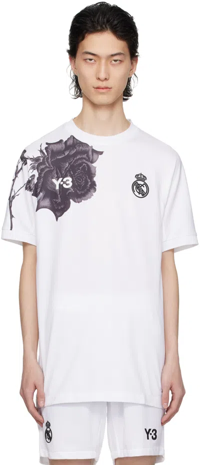 Y-3 X Real Madrid Pre Jersey In White