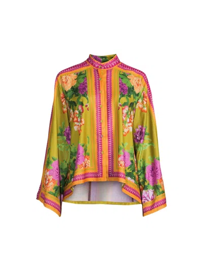 Raishma Women's Floral Printed Alina Shirt In Multi