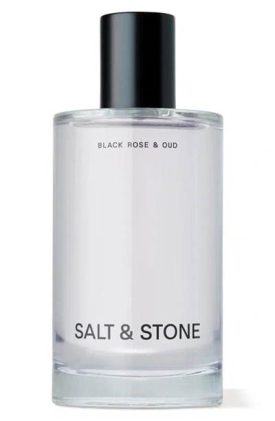 Salt & Stone Black Rose & Oud Body Fragrance Mist 3.4 oz / 100 ml In Black Rose And Oud