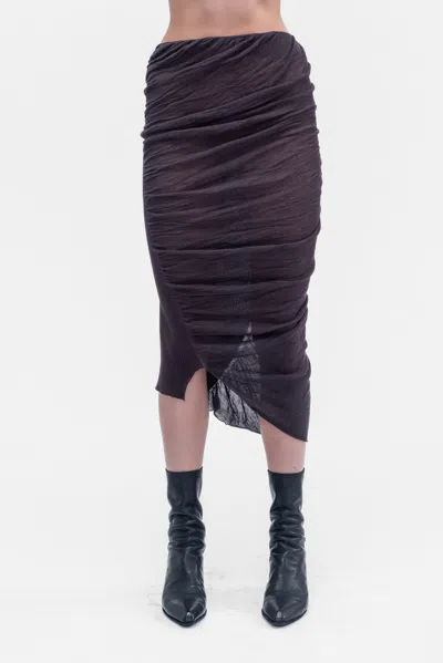 Issey Miyake Ambiguous Skirt In One Size