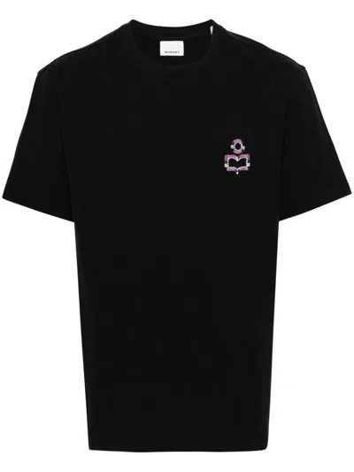 Marant Hugo Cottont-shirt In Black