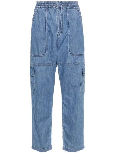 Marant Vanni Straight-cut Jeans In Blue