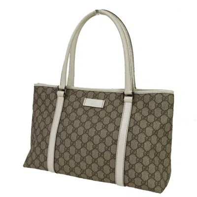 Gucci Gg Supreme Brown Canvas Shoulder Bag ()