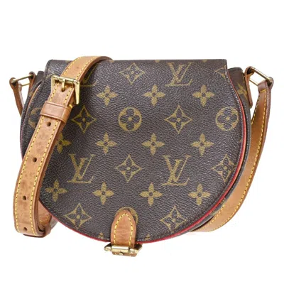 Pre-owned Louis Vuitton Tambourine Brown Canvas Shoulder Bag ()