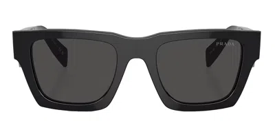 Prada Pr A06s Black Sunglasses In Multi
