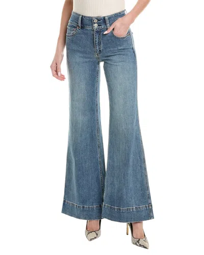 Alice And Olivia Missa High Rise Wide Leg Jean In Blue