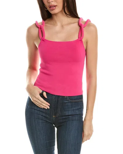 Alice And Olivia Alice + Olivia Gretel Top In Pink