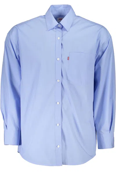 Levi's Blue Cotton Men's Shirt
