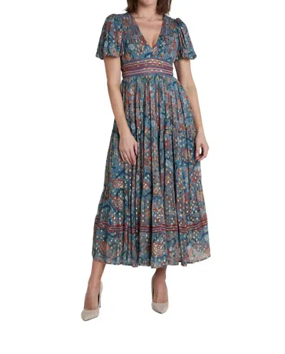 Ck Bradley Heather Dress In Frolic Sage In Multi