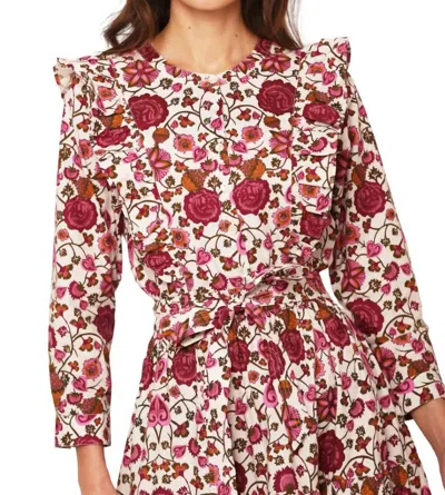 Beyond By Vera Johanna Top In Tracht Rose In Multi