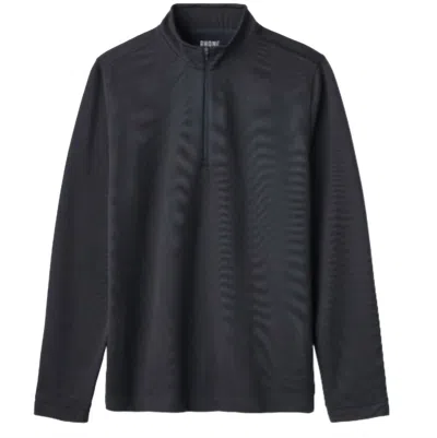 Rhone Commuter 1/4 Zip Sweater In Black