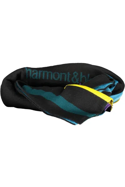 Harmont & Blaine Wool Men's Scarf In Black