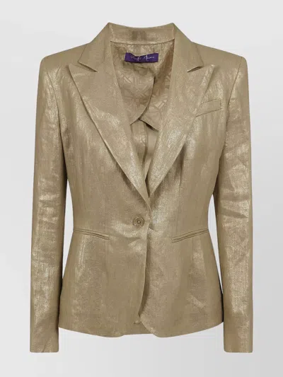 Ralph Lauren Aaiden-blazer In Light Gold