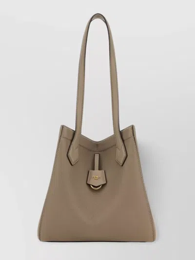 Fendi Origami Medium Bag In Grey