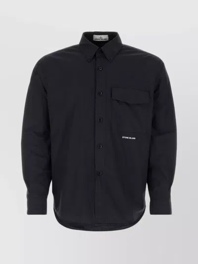 Stone Island Shirts In Black