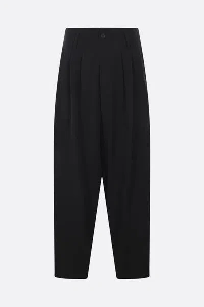 Yohji Yamamoto Trousers In Black
