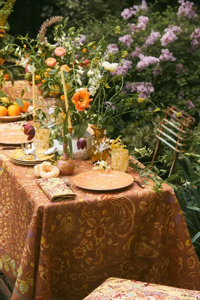 Ulla Johnson Rectangular Tablecloth In Rose