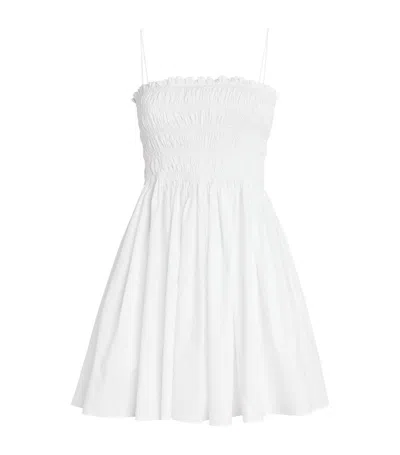 Matteau Organic Cotton Mini Dress In White