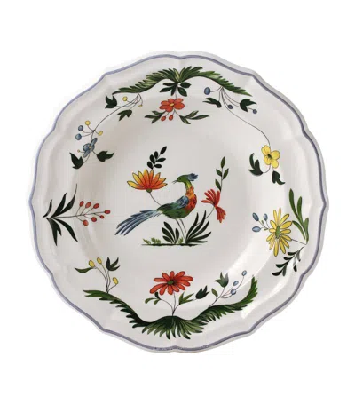 Gien Set Of 4 Oiseaux De Paradis Soup Plates In Multi