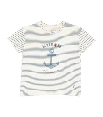 Konges Sløjd Cotton Striped Famo T-shirt (3 Months-4 Years) In Multi