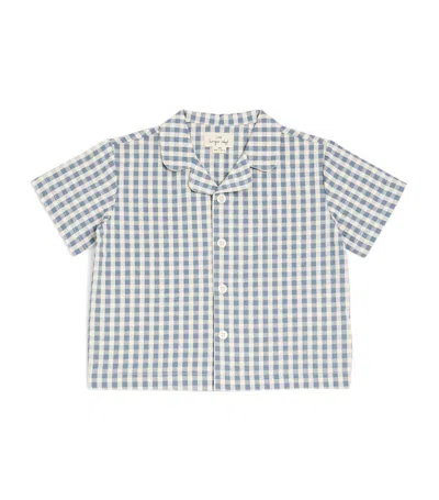 Konges Sløjd Kids' Cotton Kim Shirt (9 Months-4 Years) In Multi