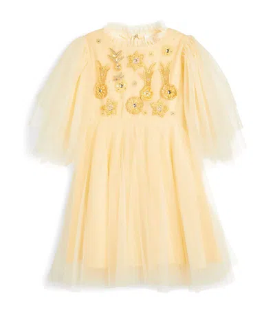 Tutu Du Monde Kids' Tulle Embellished Dress (4-5 Years) In Pink