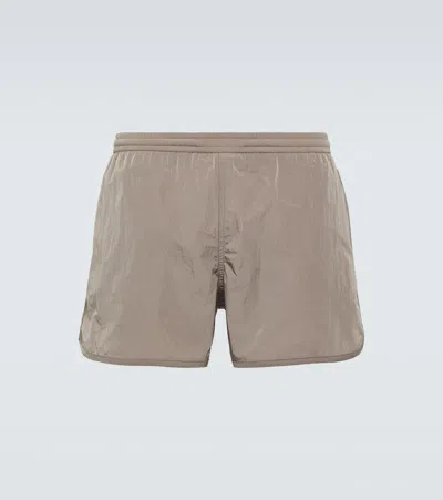 Ami Alexandre Mattiussi Swim Trunks In Neutral