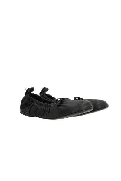 Acne Studios Flat Shoes In Black