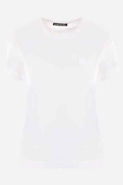 Acne Studios T-shirts And Polos In Optic White