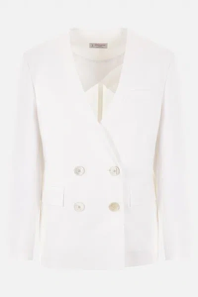 Alberto Biani Jackets In White