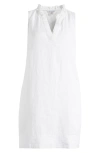 Tommy Bahama Two Palms Double Ruffle Dress In White