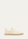 Zegna Triple Stitch Tm Espadrilles Men In Light Beige Solid