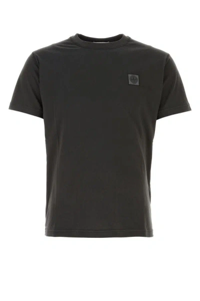 Stone Island T-shirts And Polos Grey In Gray