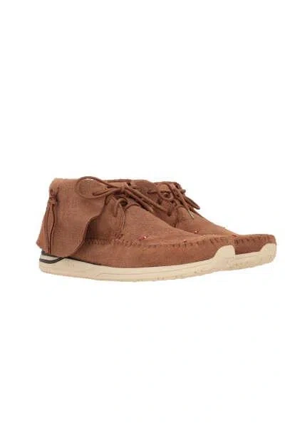 Visvim Brown Fbt Lhamo-folk Sneakers