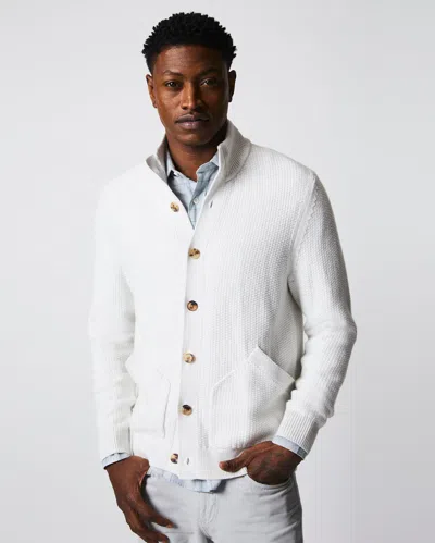 Reid Allister Sweater Cardigan In Natural