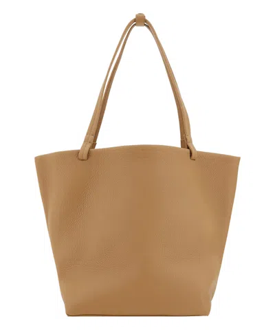 The Row Park Tote Bag In Beige